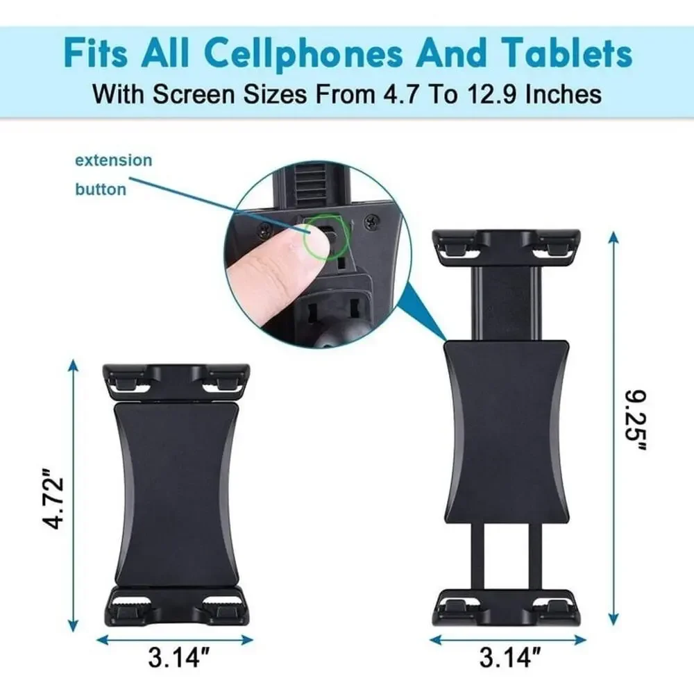 JUBOR Tablet/Smartphone Mount Holder iPad holder for spin bike Exercise iPad New